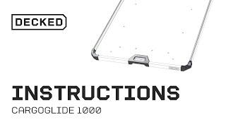 DECKED Installation | CargoGlide 1000 In Truck Bed