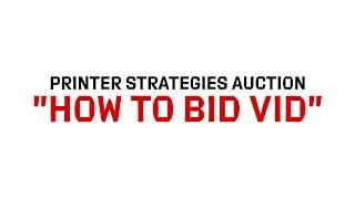 How To Bid Vid - Wirebids