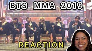 [MMA 2019] 방탄소년단(BTS) | Full Live Performance | REACTION!