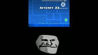 #troll #trollface #shorts #geometrydash #xd