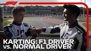 Karting Challenge: F1 Driver vs Normal Driver!