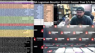 Live Sports Cards Breaks w/Firehand Cards!