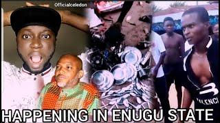 Happenings at Ukehe in Enugu state, Ishieke in Ebonyi state and Nnamdi Kanu. Officialceledon