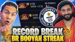 Highest Booyah Streak  Record In Pakistan  Challenge For All 