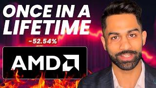  [Down 50%] AMD Stock CRUSHED on Earnings!! Once in a LIFETIME Opportunity in AMD Stock! #amd