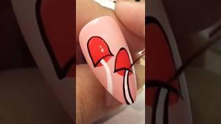 Easy and beautiful nail art design #nailart #easynailart #simplenails #nailart #shorts