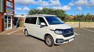 For Sale – 2021 Volkswagen T6.1 CamperKing SWB T28 manual 12k pop top conversion Ascot grey