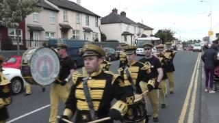 South Fermanagh Loyalist FB @ Ballynahinch Protestant Boys FB Parade 2013