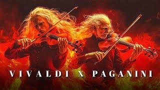 Vivaldi x Paganini: Clash of the Titans in Violin Mastery | The Best Timeless Classical Violin Music