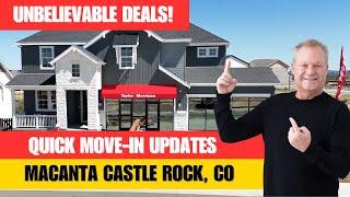 2025 Move-In Ready Homes at Macanta by Taylor Morrison in Castle Rock!