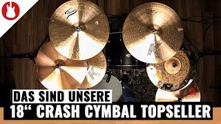 Crash Cymbals für Drums: Unsere 18'' Becken Topseller | MUSIC STORE