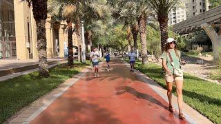 Morning Walk in Dubai - Golden Mile, Palm Jumeirah 4K