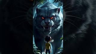"Garib Aur Monster Cat Ki Dosti | Emotional Heart Touching Kahani | AI 3D Animation"