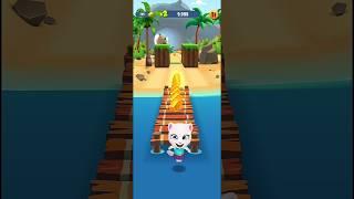 Talking Tom Gold Run - All Characters Reversed Mode Game Video Funny Falls And Fails Moments #shorts