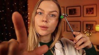 ASMR Comprehensive Health Check-Up Role Play | Eye Exam, Ear Check & Cranial Nerve Test