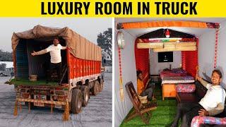 We Made 5Star Living Room In Truck...Wow!!!