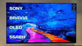 Sony Bravia OLED 55A8H Unboxing