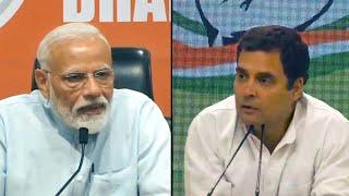 ‘Unprecedented,’ Rahul Gandhi trolls PM Modi’s first presser, poses a question