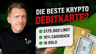 175.000$ LIMIT und 10% CASHBACK mit dieser KRYPTO-Kreditkarte! Flyback Gold Card!