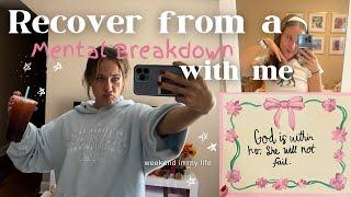 Recovering from a Mental Breakdown + thrifting, cleaning, productivity 