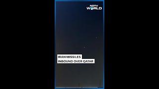 Iran Israel War Latest News | Iran Missiles Inbound Over Qatar,  Panic Inside Doha Mall
