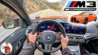 The 2023 BMW M3 Competition xDrive is an //M Car Masterpiece (POV Drive Review)