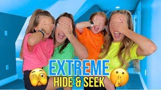 EXTREME HIDE & SEEK CHALLENGE IN MY NEW HOUSE 🫣 @agset211 @HallieOnStage114