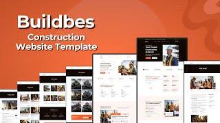 Buildbes - Construction Website Template / A Complete Construction Website Solution