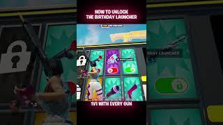 HOW TO UNLOCK NEW SECRET IN 1V1 WITH EVERY GUN!!!