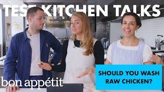 Professional Chefs Answer 13 Common Chicken Questions | Test Kitchen Talks | Bon Appétit