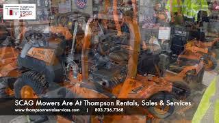 Shop SCAG Online - Thompson Rentals & Sales