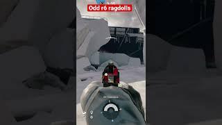 Odd ragdoll physics in rainbow six siege