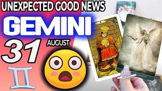 Gemini  UNEXPECTED GOOD NEWS horoscope for today AUGUST 31 2024  #gemini tarot AUGUST 31 2024