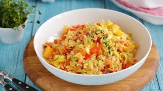  Вегетарианское орзо с овощами — просто, полезно и невероятно вкусно!