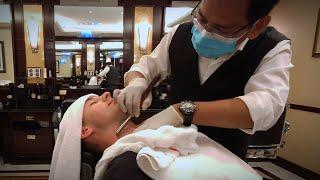  Hot Towel Shave at Mandarin Oriental Hong Kong