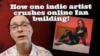 How One Indie Artist Crushes Online Fan Building