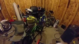 Heating garage with kerosene torpedo heater