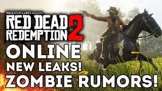 Red Dead Redemption 2 - RDR2 Online Multiplayer Leaks! Zombie Rumors! Sales! New Gameplay Info!