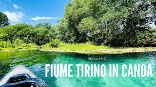 Fiume Tirino in canoa - 5 minuti di assoluto relax