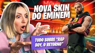 RECEBI O NOVO TRAJE DO EMINEM DE PRESENTE!