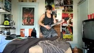 face down red jumpsuit apparatus guitar cover