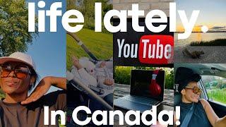 LIVING IN CANADA: LIFE as a YOUTUBER and NEW MOM | CAUGHT BY A STORM AT THE BEACH & SHOPPING ERRANDS