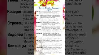 ЗНАКи Зодиака Продадут за это Душу #гороскоп #astrology #астрология #знакизодиака