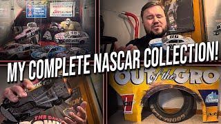 COMPLETE SHOWCASE of Our Personal NASCAR Memorabilia Collection | NASCAR Room Tour