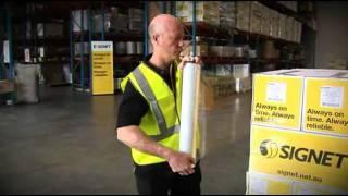 Signet Stretch Film and Plastic Wraps for Securing, Bundling and Protecting Pallets