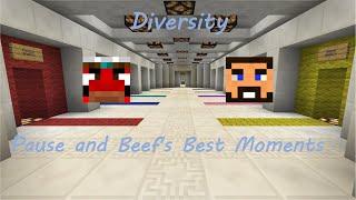 Minecraft - Pause and Beef's Best Moments in Diversity