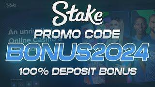 Stake Promo Code 'BONUS2024' - Up to $250 Stake Bonus