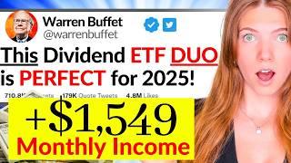 This 2 ETF Dividend Portfolio PAYS You EVERY MONTH - 2025 Strategy!