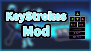 KEYSTROKES MOD RAINBOW [1.8.9 & 1.12.2] |DOWNLOAD LINK + TUTORIAL