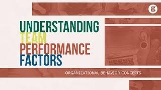 Understanding Team Performance Factors